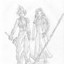 Cloud and Aerith for A