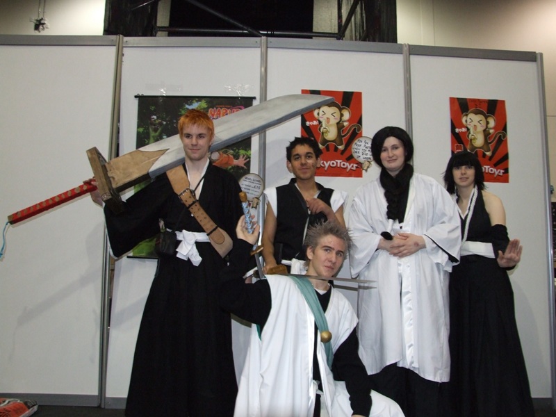 Bleach cosplay group