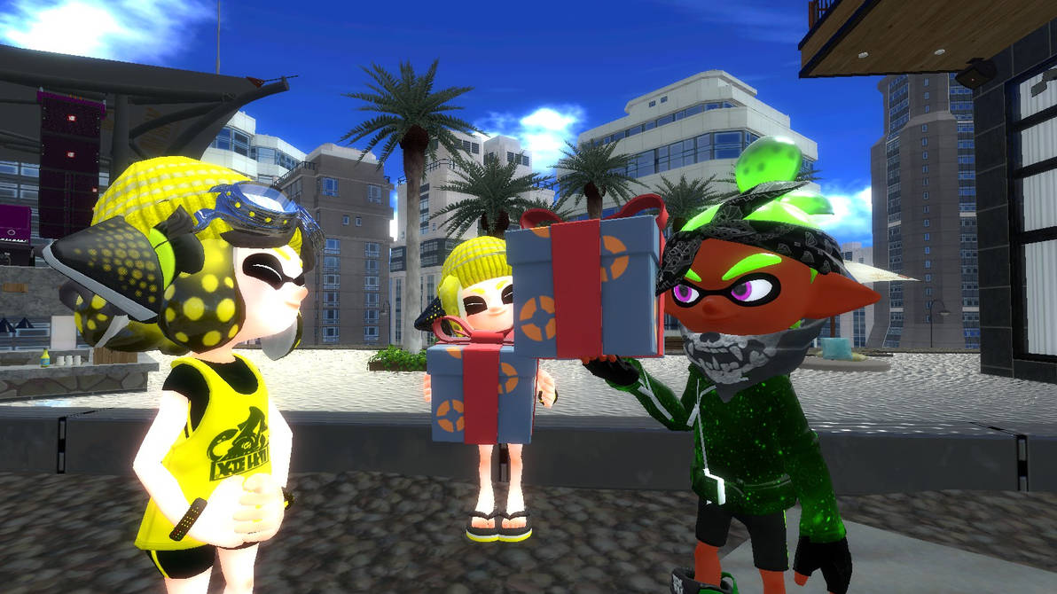 Commander Rorea Splatoon A Nice Present to AgentArc by LordPunisher85 on DeviantArt