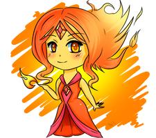 Chibi Flame Princess