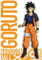 Goruto (Goku and Naruto fusion)