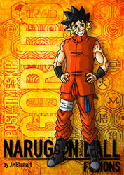 Goruto Post-Timeskip (Goku/Naruto fusion)