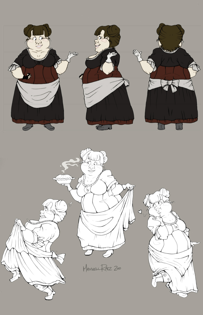 -dark annie model sheet-