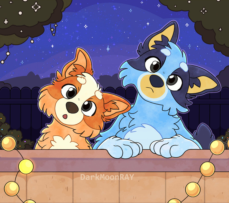 Bingo and Bluey (ANIMATION) by DarkMoonRAY on DeviantArt