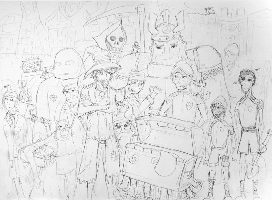 Deviantart Discworld Discworld Characters Redux by willmeister42 on DeviantArt