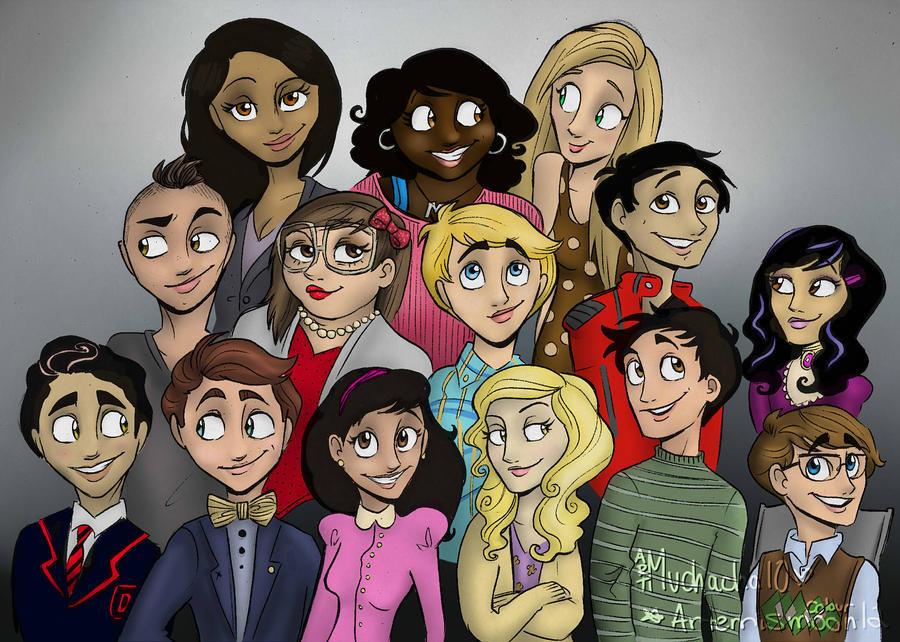 Season 2 Cast -Mucha10Colour-