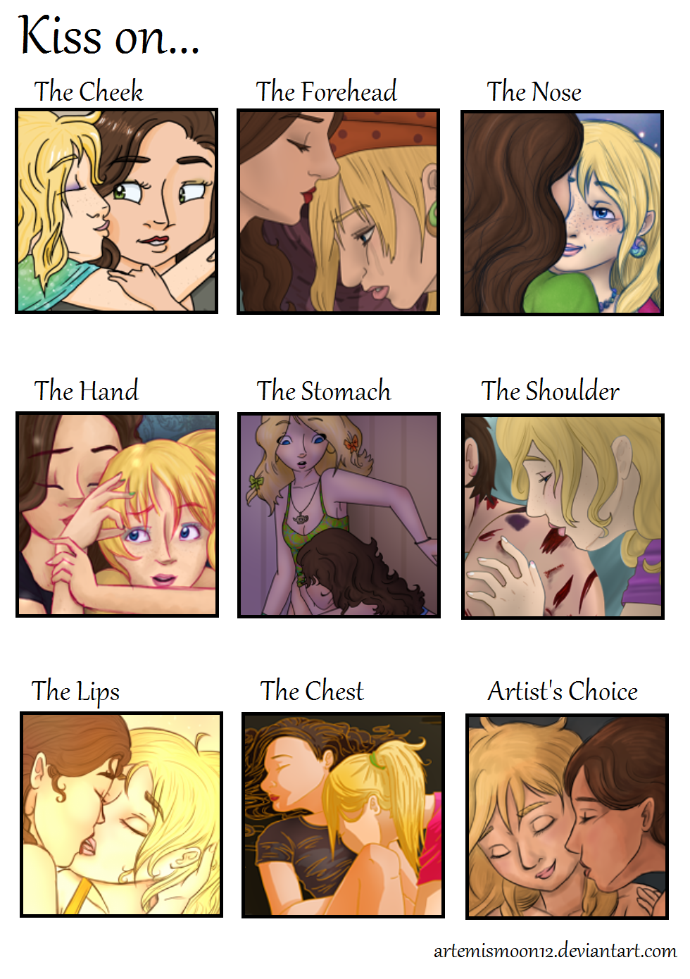 Ladie- Kiss Meme- Master Copy