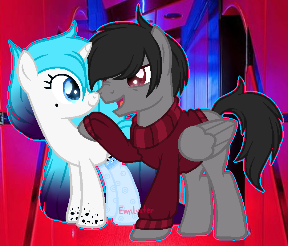 .:MLP OC Commission:. Sydney x Kenny~