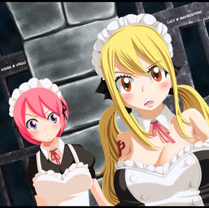 Collab Lucy and Virgo Fairy tail 428