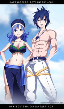 Gray and Juvia Fairy Tail 460