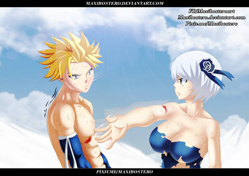 Sting and Yukino Fairy tail 485