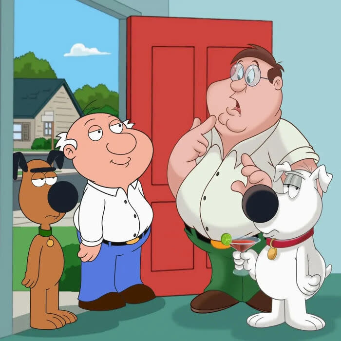 Larry and Steve meets Peter and Brian by Joshuaprime28 on DeviantArt