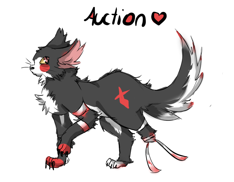 (CLOSED) Adoptable feline AUCTION 50 Points SB