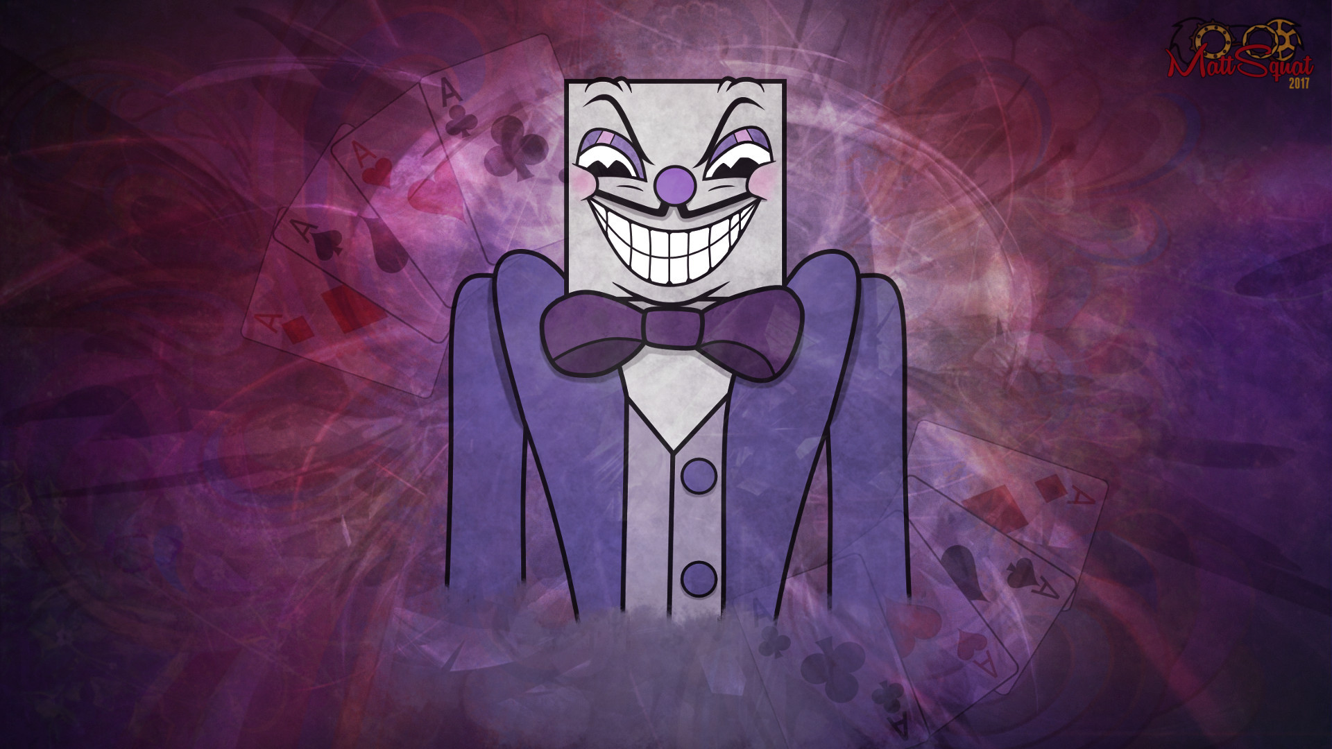 Cuphead King Dice Desktop Art