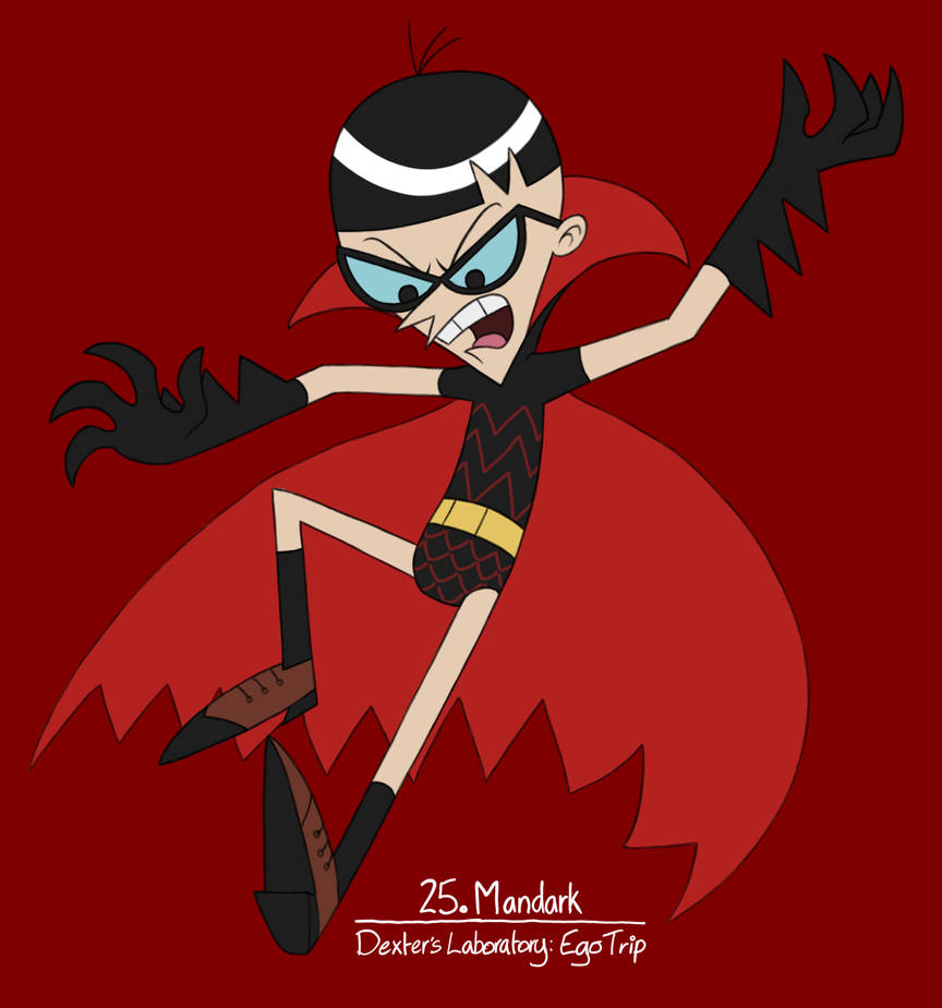 25 Mandark (Ego Trip) - Sketch Time '23 by DentedBrain on DeviantArt