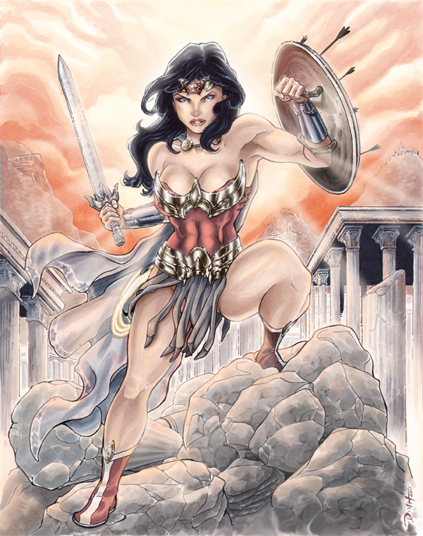 New Design Wonder Woman -Color by BillDinh