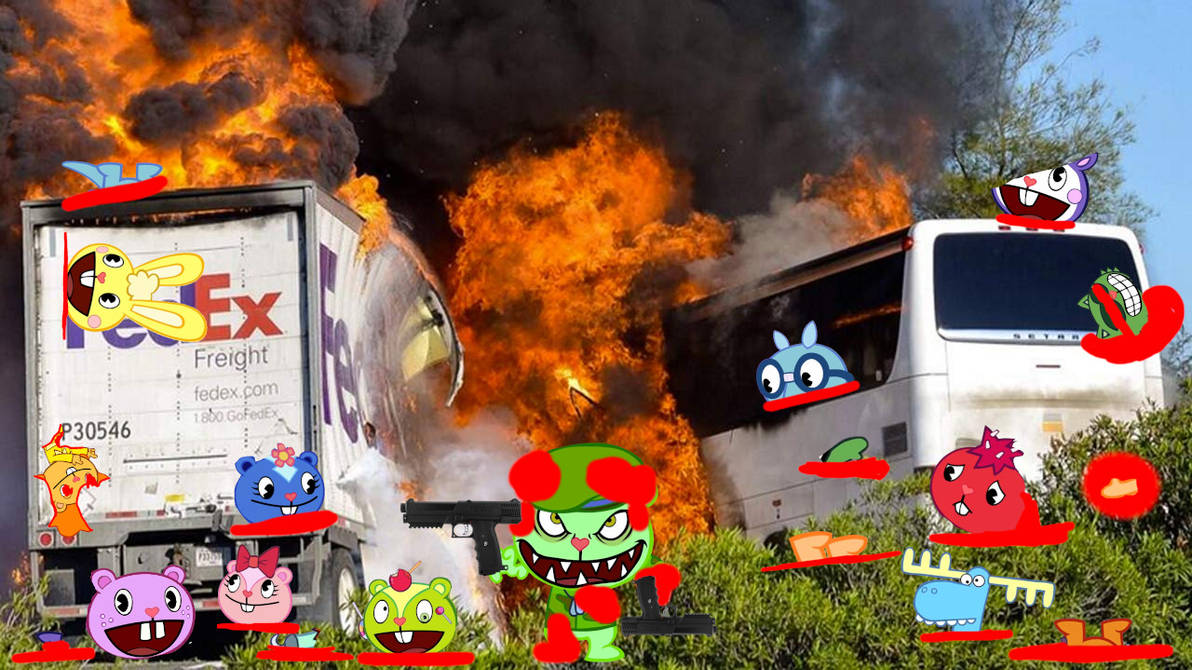 Fedex Colerain Avedeviantart Happy Tree Friends