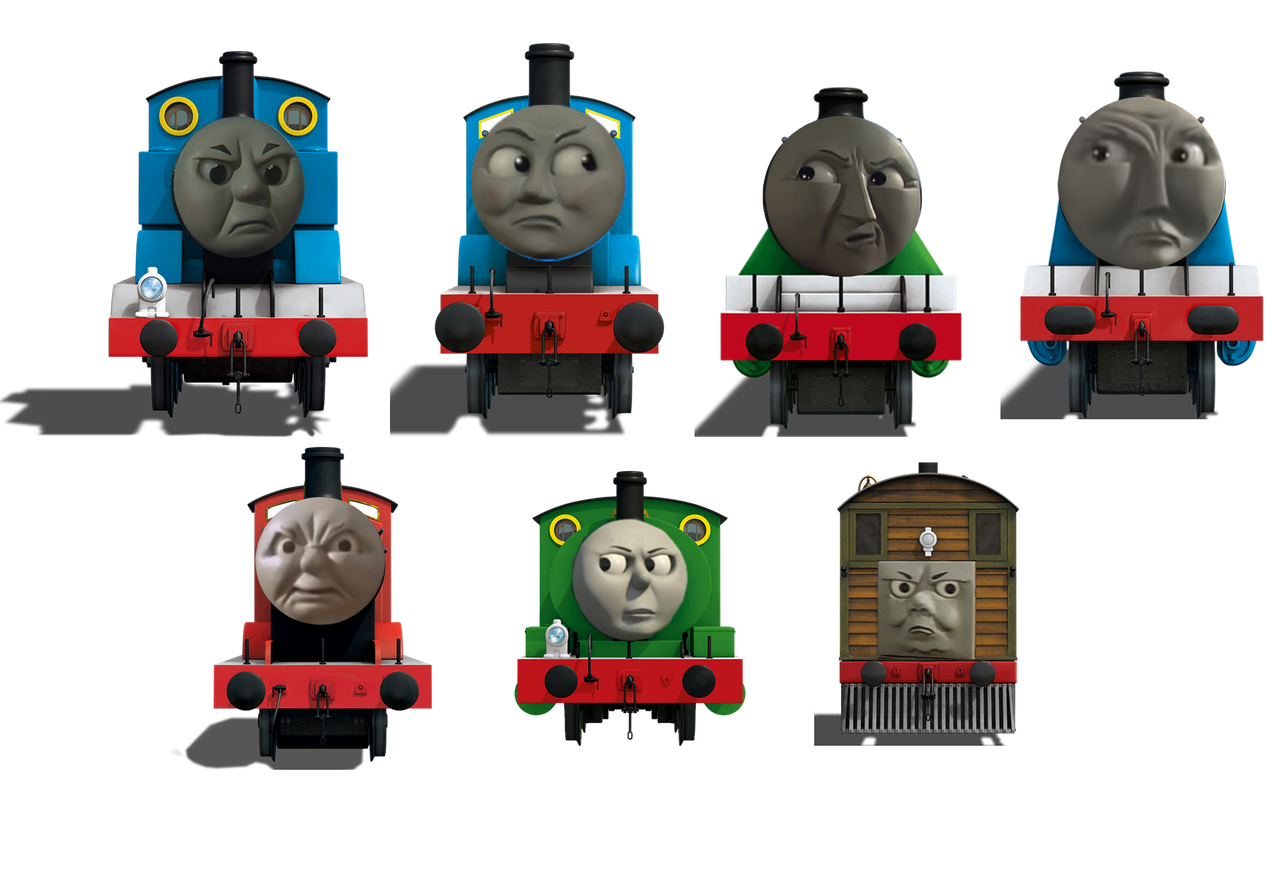 Thomas And Friends Angry by danwoo03010 on DeviantArt