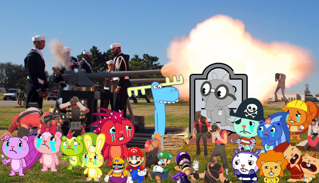 lumpy dies By A 22-gun declared dead battle by danwoo03010 on DeviantArt