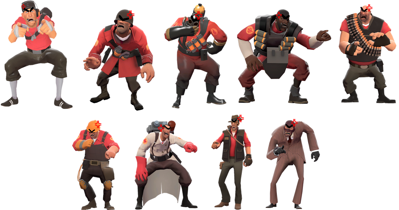 Kin Type Tf2 Team Fortress 2 Angry for kibokhan by danwoo03010 on DeviantArt