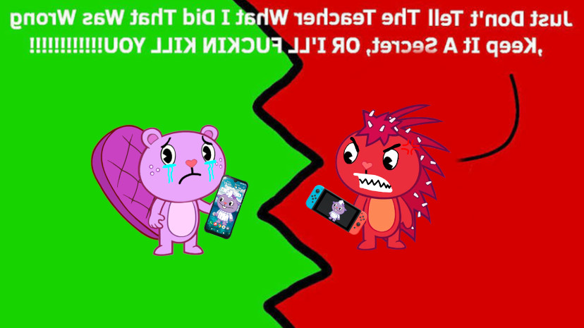 Htf Inflation Happy Tree Friends Flaky X Toothy by danwoo03010 on DeviantArt