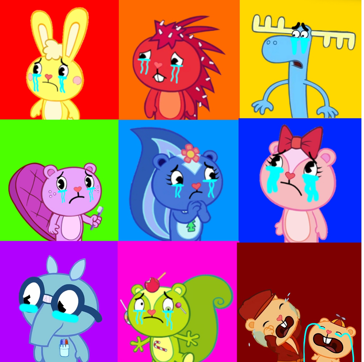 happy tree friends Sad/Crying by danwoo03010 on DeviantArt