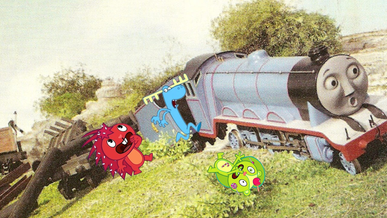 Htf dies by gordon take a tumble crash by danwoo03010 on DeviantArt