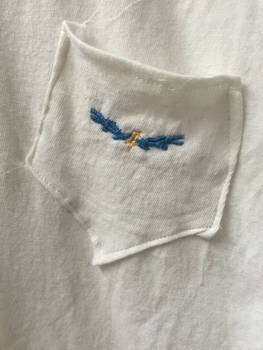Thunderbolts Emblem on Tshirt Pocket