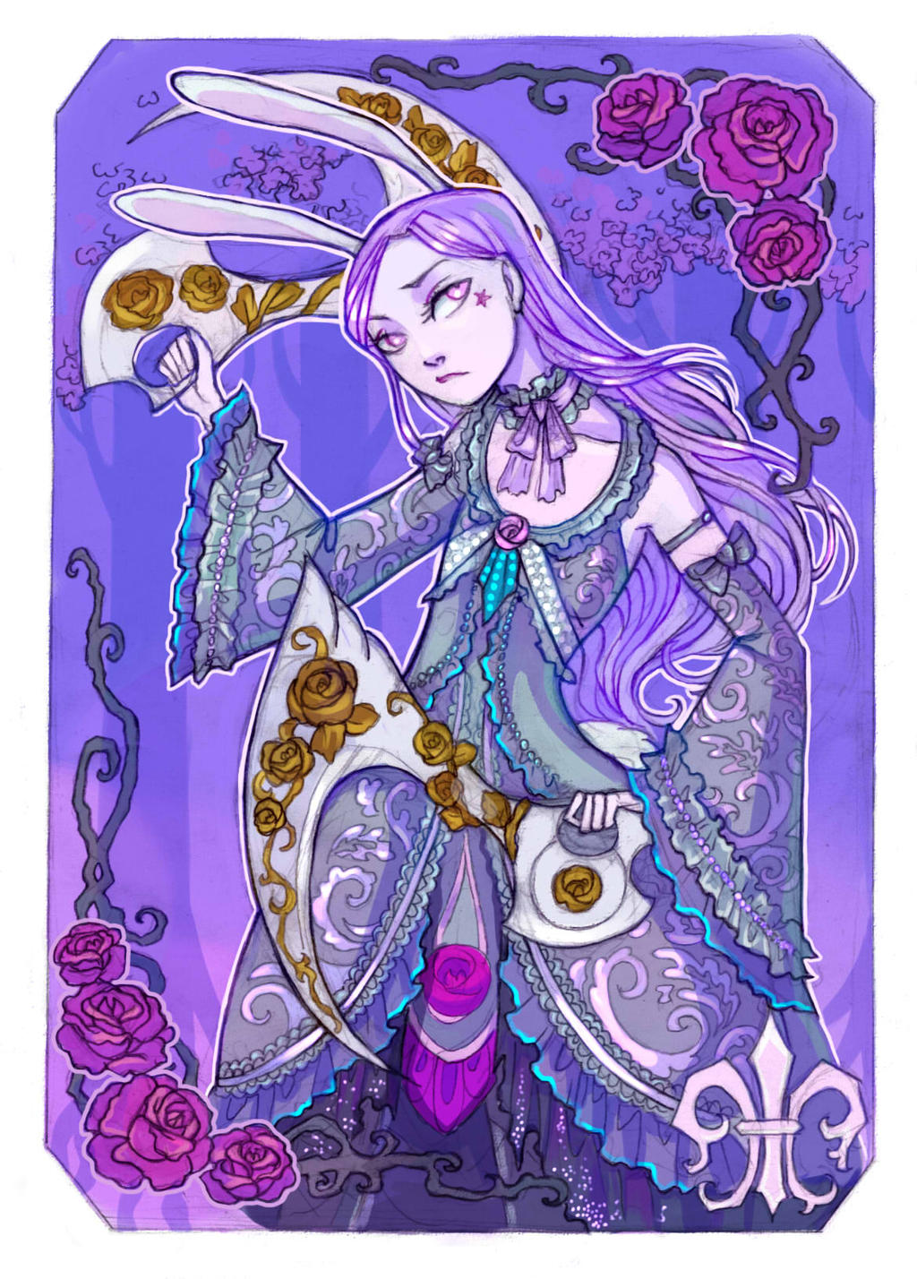 Violet reaper by LadySiryna on DeviantArt