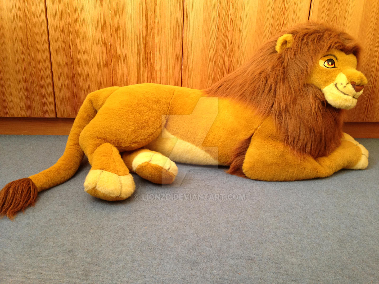 THE LION KING - 5ft Douglas Adult Simba Plush by LionZD on DeviantArt