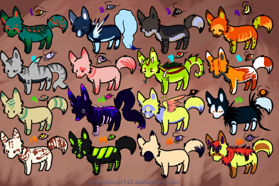 20 points wolf adoptables OPEN