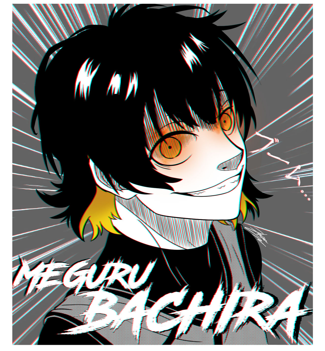 Meguru-bachira by MaggieSoftBoy on DeviantArt