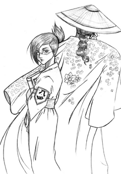 Nanao and Shunsui