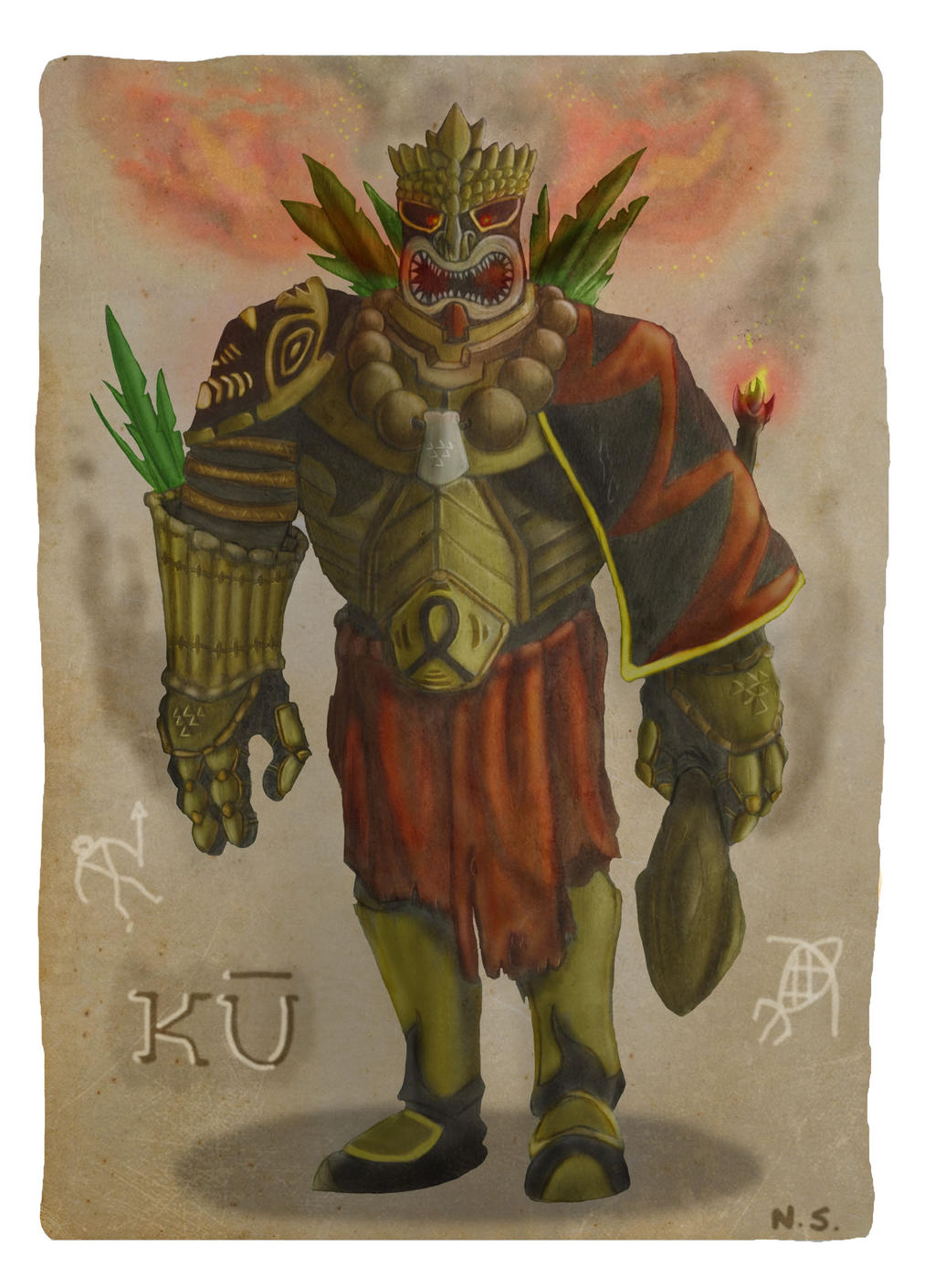 The Hawaiian God Of War, Ku