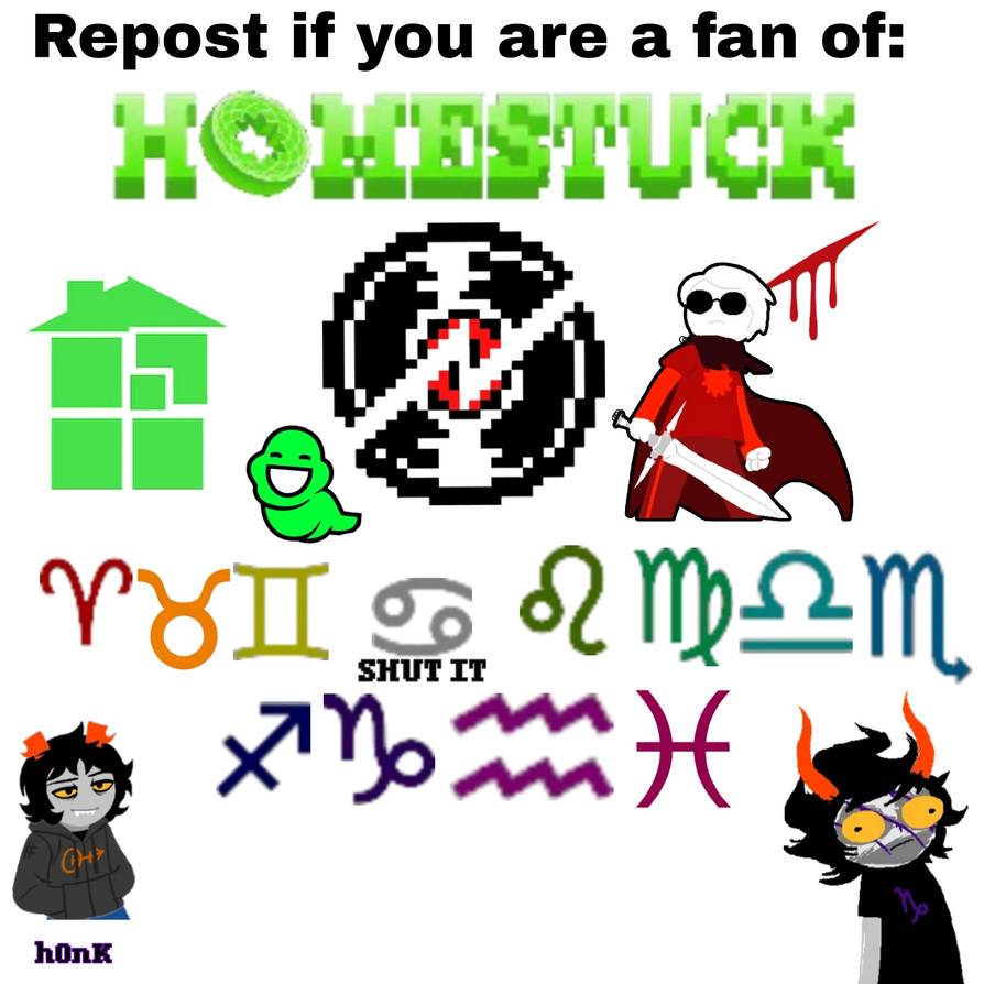 Repost (Homestuck meme) by Emob1tchjoi2002 on DeviantArt