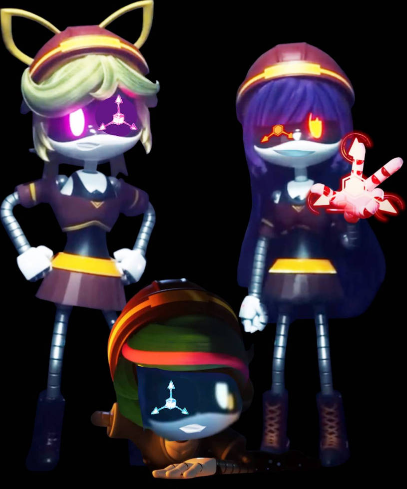 Solver Trio (PNG) by Emob1tchjoi2002 on DeviantArt