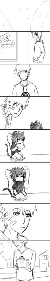 Cat and Fox pg 1 part 1: Naruto meets Kitty Sasu