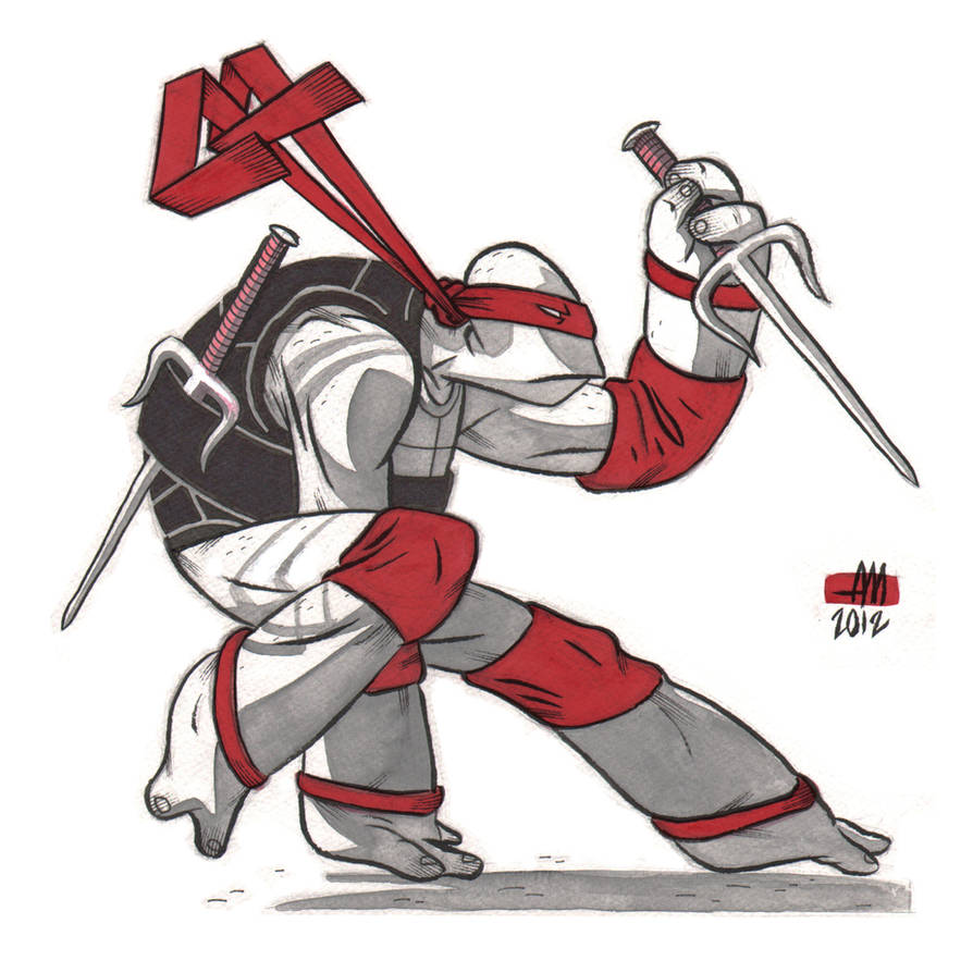 TMNT - Raphael by Andrew-Ross-MacLean on DeviantArt