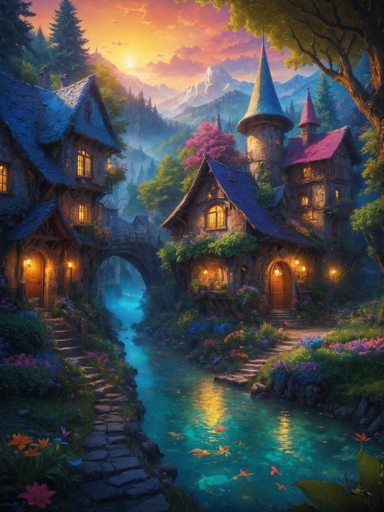 fantasy landscape 44 by tiamatdxv on DeviantArt