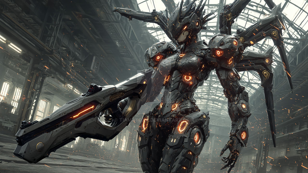 WIP An epic battle sequence of a futuristic a by tiamatdxv on DeviantArt