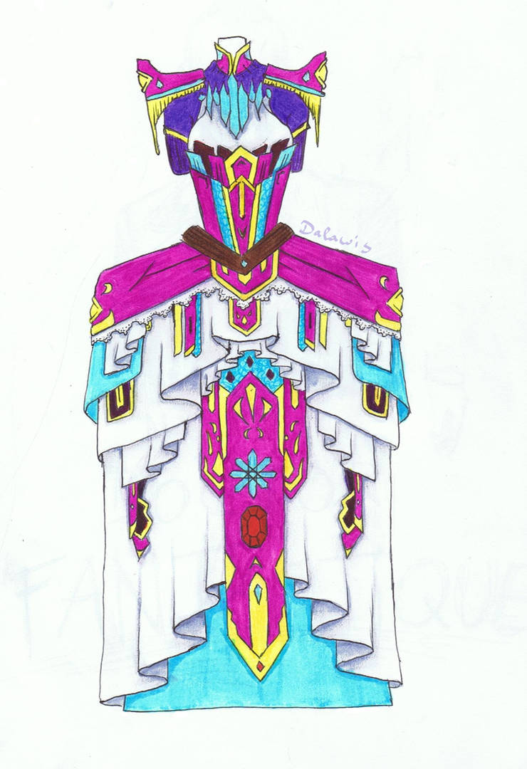 Cartoon Imperial Robe Robe Imperiale / Imperial dress by Dalawis on DeviantArt