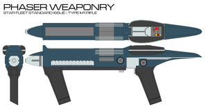 Phaser Type II-R Rifle. Version 3b Revision 3