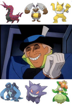 Jervis Tetch Pokemon Team