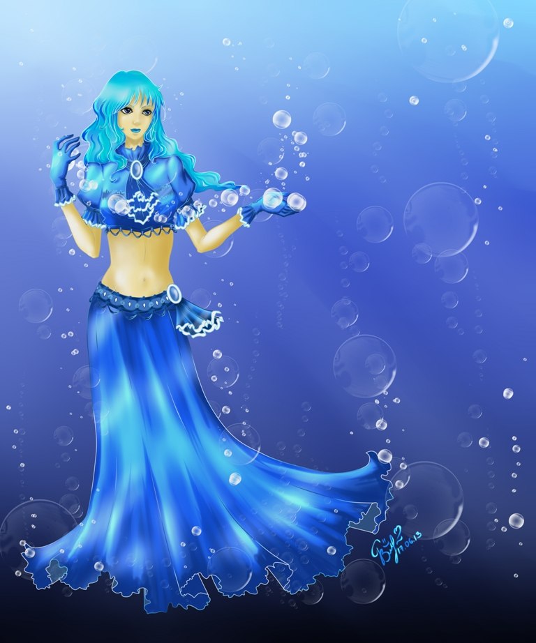 Watermark Lady Water lady by Valariell on DeviantArt