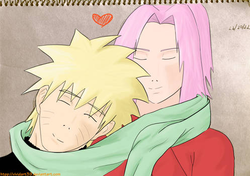 NaruSaku Christmas Scarf