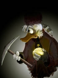 Scrooge McDuck's Determination