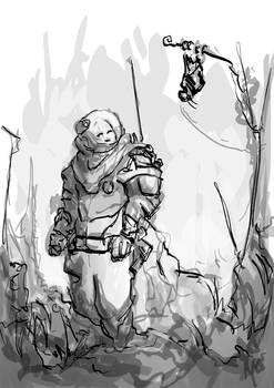 First contact - Lunch Sketch