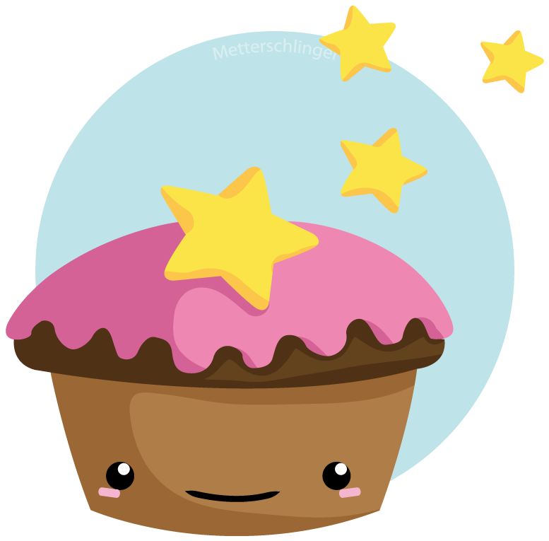 simple Star-Cupcake