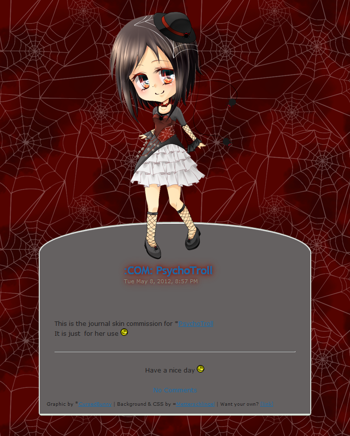 :COM: PsychoTroll Journal Skin