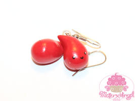 Cute Blood Drop Earrings